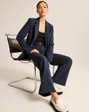 Women’s Pocket High Waist Wide-Leg Casual Pants – Loose Straight Fit with Embroidery | Stylish & Comfortable