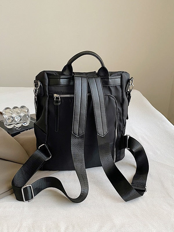 Women Fashion Travel Backpack – Trendy Large Capacity PU Bag | Waterproof, Wear-Resistant & Stylish