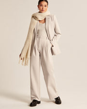 Women’s Pocket High Waist Wide-Leg Casual Pants – Loose Straight Fit with Embroidery | Stylish & Comfortable